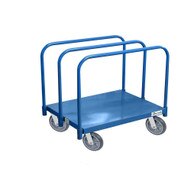 Jescraft PM-3628PL8-4S Panel Cart - 36'' X 28'' W 3 Removable Handles - W 8''hpe On Polyolefin Core Casters (4 Swivel)-1
