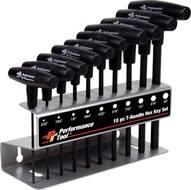 Wilmar W80274 10pc Sae T-handle Hex Key Set-1