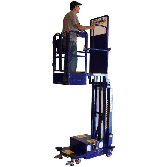 Ballymore PS-12 12' Hydraulic Power Stocker Man Lift-2