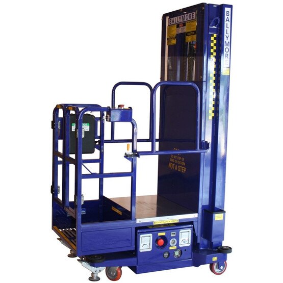 Ballymore PS-12 12' Hydraulic Power Stocker Man Lift-3