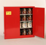 Eagle Manufacturing R PI-3010 Red Standard 40 Paint Ink Safety Cabinet Self Close-1
