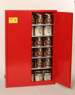Eagle Manufacturing RPI-4510 Red Paint Ink Safety Cabinet Standard 60 gal. capacity Self Close-1