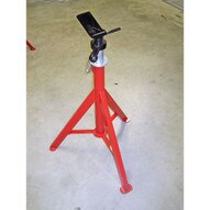 Rothenberger 10640 Superjack Pipe Stand Adjustable height from 27 to 50-1