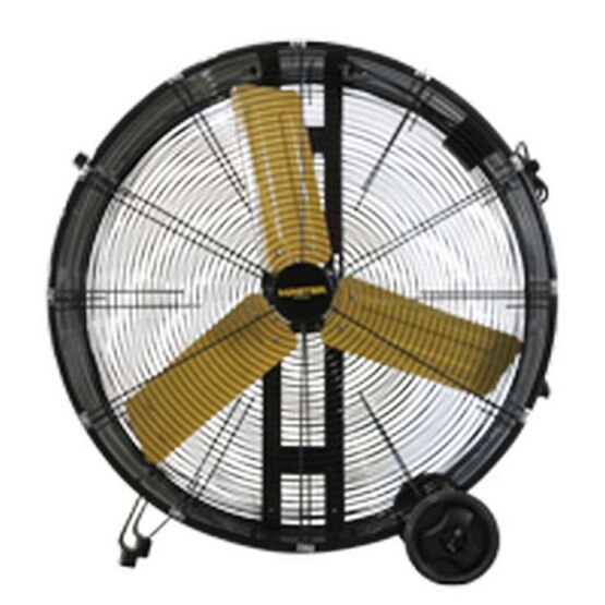 Schaefer Fan MAC-30D 30 High Capacity Direct Drive Drum Fan Black-1