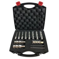 Steelmax mag drill cutter set large