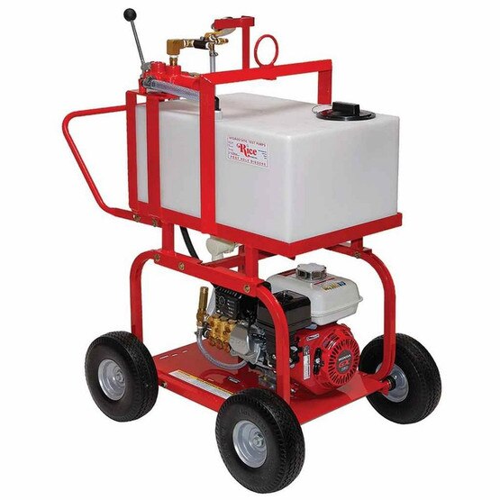 Rice Hydro Shore-Thing ST-312 Hydraulic Shoring Pressure Pump up to 2000 PSI W Honda 5.5 HP Motor-1