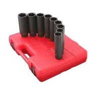 Sunex Tools 2851 1 2 Dr. 12 Pc. Metric 5 Extra Long Deep Impact Socket-1
