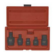 Sunex Tools 3305 5 Piece 3 8 & 1 2 Drive Adapter & Universal Joint Set-1