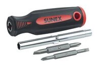 Sunex Tools 6N1SPH 6 N 1 Interchangeablescrewdriver-1
