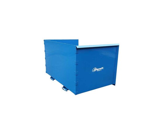 Jescraft TH-554 Trash Hopper - 5' Deep 5' Wide 4' High-1