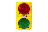 Tri Lite SG20-24RG-LED Yellow 24 Vdc stop & Go W Switch And Flasher Sg20 Led Dock Signal Light Usa Made-1