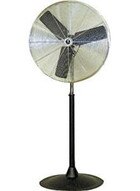 TPI Industrial TPI CACU30P 30 Commercial Pedestal Fan-1