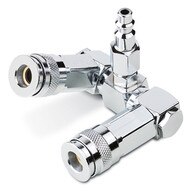 Titan Tools 19445 2-way 14 Air Swivel Splitter-1