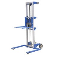 Vestil A-LIFT-S-HP Hand Winch Lift Truck - Straddle-1