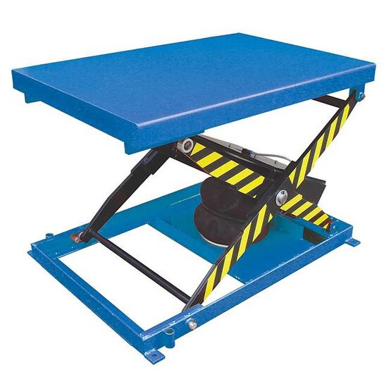 Air Bag Scissor Lift Table 1k Lb, Vestil