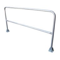 Vestil ADKR-7 Aluminum Pipe Safety Railing-1