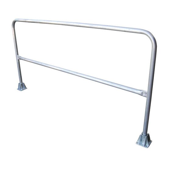 Vestil ADKR-8 Aluminum Pipe Safety Railing-1