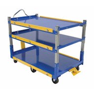 Vestil AEC-3660-3-GFN Adjustable Ergo Cart 36 X 60 Gfn-2