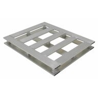 Vestil AP-4048-4W Heavy Duty Aluminum Pallet 4-way 40 X 48-2