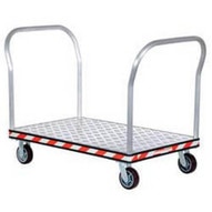 Vestil ATP-C-3672-2HDL Alum Treadplate Platform Trk36x72dbl Hdl-1
