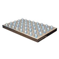 Vestil BALL-2036 Chrome Ball Transfer Platform-1