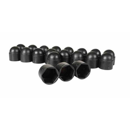 Vestil BC-BK-34-PK Black Plastic Bolt Caps Package 3 4 In-2