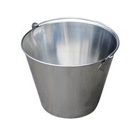 Vestil BKT-SS-325 Stainless Steel Bucket - 3-1 4 Gallons-1