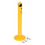 Vestil BOL-SMK-DOME-AS Smokers Bollard Wdome Base & Concrete Hdwr-1