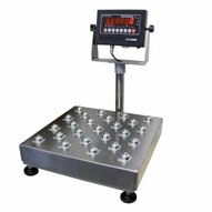 Vestil BS-915BT-2424-1000 Bench Scale Ss Tray Ball Top 24 X 24 1000-1