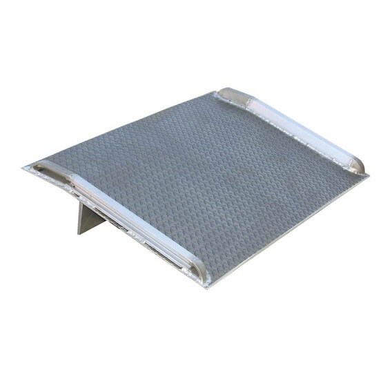 Vestil BTA-10006654 Aluminum Truck Dockboard With Side Curbs-1