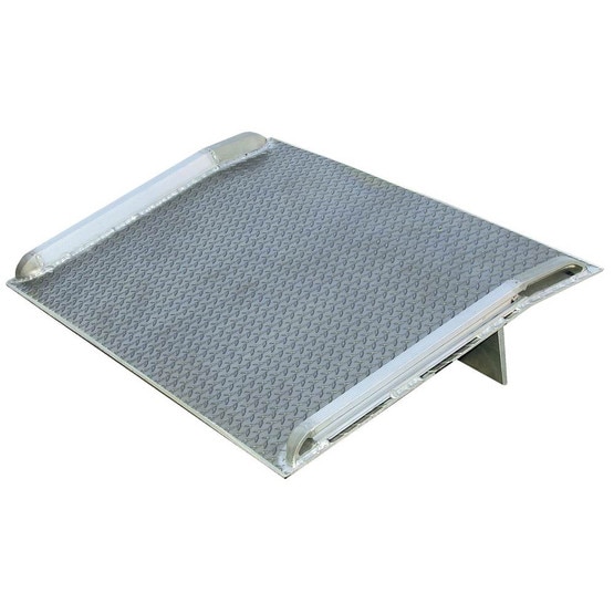 Vestil BTA-12006666 Aluminum Truck Dockboard With Side Curbs-1