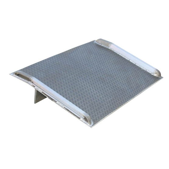Vestil BTA-12006666 Aluminum Truck Dockboard With Side Curbs-2