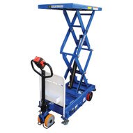 Vestil CART-1000-DC-CTD Fully Powered Hydraulic Scissor Lift-1