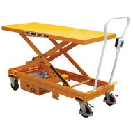 Vestil CART-1000-LD-DC Dc Powered Hydraulic Elevating Cart-1