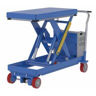 Vestil CART-2000-2040-CTD Traction Drive Hyd Elevating Cart 20 X 40 2000capaci-1