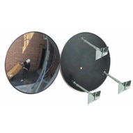 Vestil CNVX-36-O Outdoor Acrylic Security Mirror 36in Dia-1