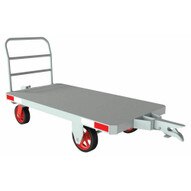 Vestil CSTT-48-4P Caster Steer Towable Trailer 96 In 4k Lb-1