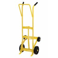 Vestil DBT-4R-MR Drum Truck 4 Rigid Rubber Wheels Steel-3