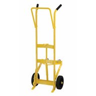 Vestil DBT-4RS-MR Drum Truck 2 Rigid 2 Swiv Rubber Whls Steel-2