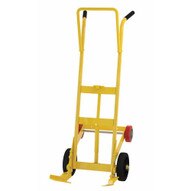 Vestil DBT-P-4R-MR Drum Truck 4 Rigid Rubber Wheels Plastic-1