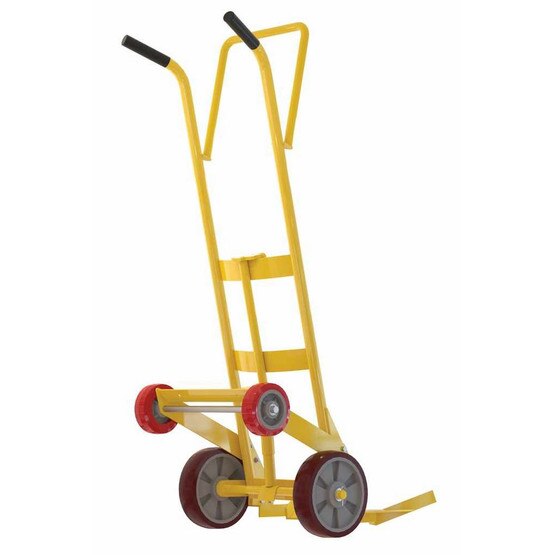 Vestil DBT-P-4R-PO Drum Truck 4 Rigid Poly Wheels Plastic-3