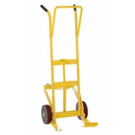 Vestil DBT-P-4RS-PO Drum Truck 2 Rigid 2 Swiv Poly Whls Plastic-3