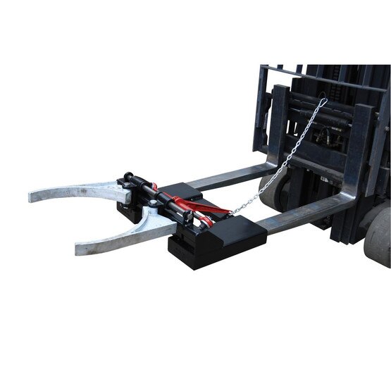 Vestil DGS-AG Fork-mounted Drum Gripper - Adjustable-1