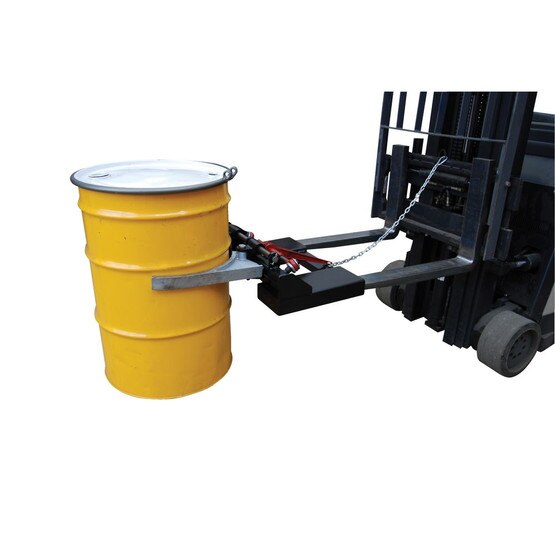 Vestil DGS-AG Fork-mounted Drum Gripper - Adjustable-2