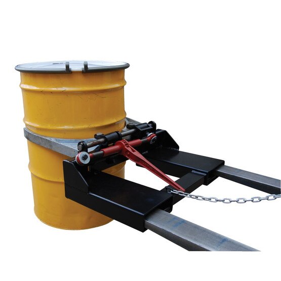 Vestil DGS-AG Fork-mounted Drum Gripper - Adjustable-4