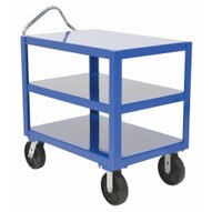 Vestil DH-PH4-2472-3 Heavy Duty Ergo Handle Cart 3 Shelf 24 X 72-1