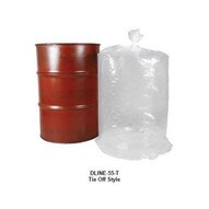 Vestil DLINE-55-8-T-AS Antistat Tie Off Round Liner 55gal8mm-1
