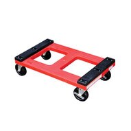 Vestil DOL-1830-P Polyethylene Dolly - Padded Top-1