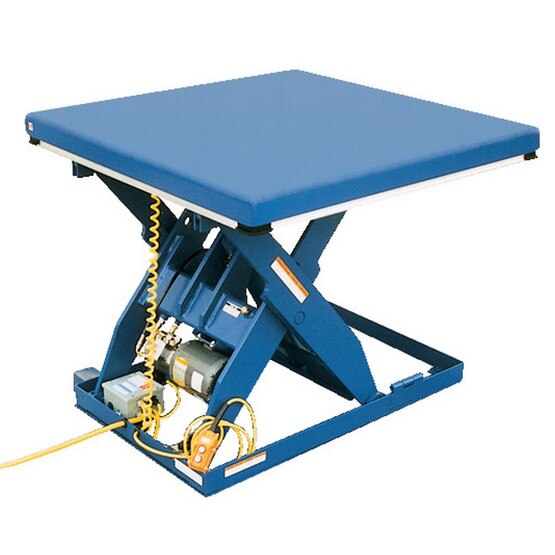 Vestil EHLT-4872-6-44 Electric Hydraulic Scissor Lift Table-1