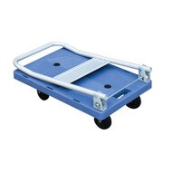 Vestil FPT-1830 Plastic Platform Truck W folding Handle-1